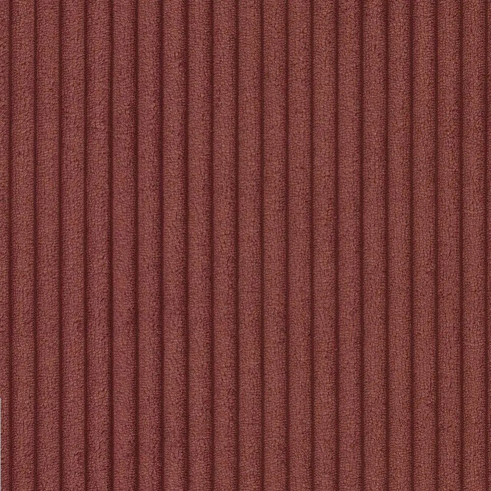 Ceglasta sztruksowa rozkładana sofa 310 cm Vanessa – Ropez