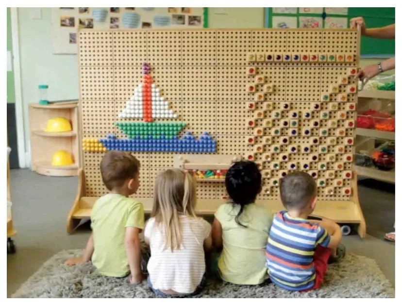 Wolnostojąca tablica naukowa kreatywna stem masterkidz 166 x 125