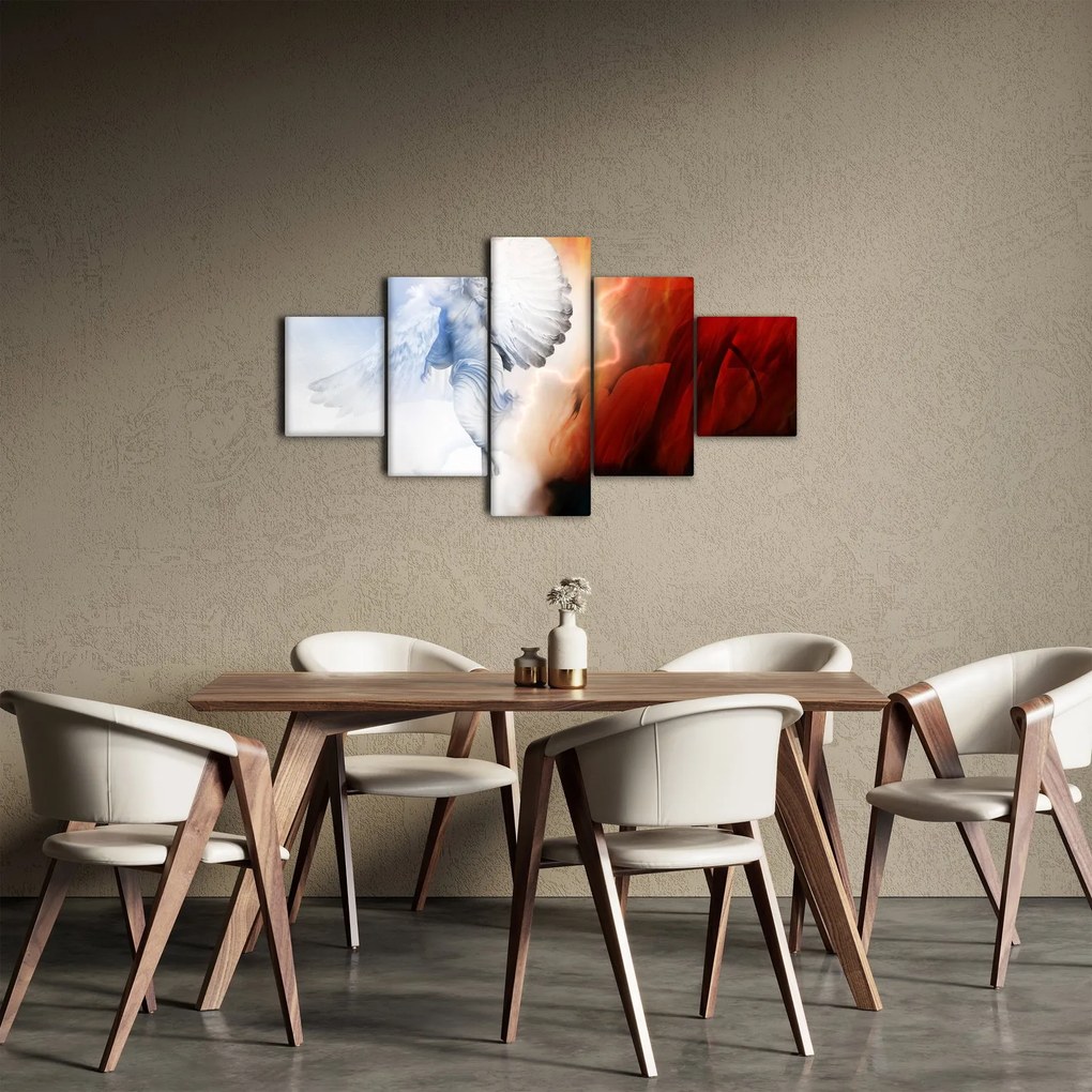 Obraz - Dobro i zło (125x70 cm)