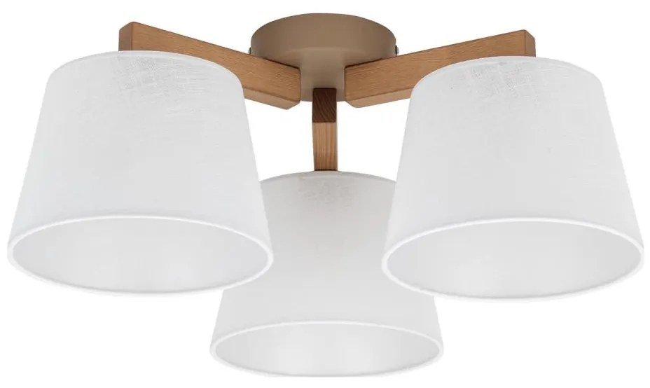 Brilagi - Przysufitowy żyrandol LATTE SABIA 3xE27/15W/230V sosna/biały