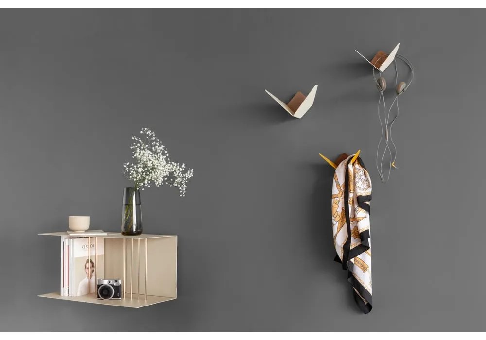 Stalowy haczyk ścienny Butterflies Medium – UMAGE