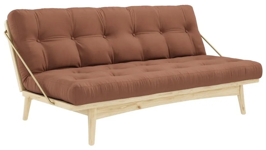 Sofa wielofunkcyjna Karup Design Folk Clear/Clay Brown