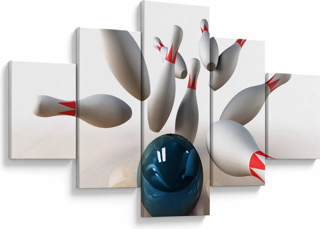 Obraz - Kręgle (125x70 cm)