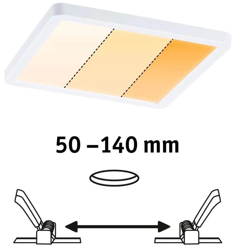 Paulmann 92993 - LED/13W IP44 Łazienkowa oprawa wpuszczana AREO 230V