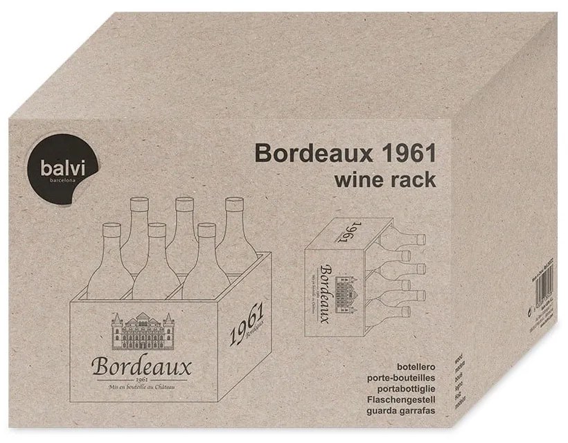 Drewniany stojak na wino Balvi Bordeaux