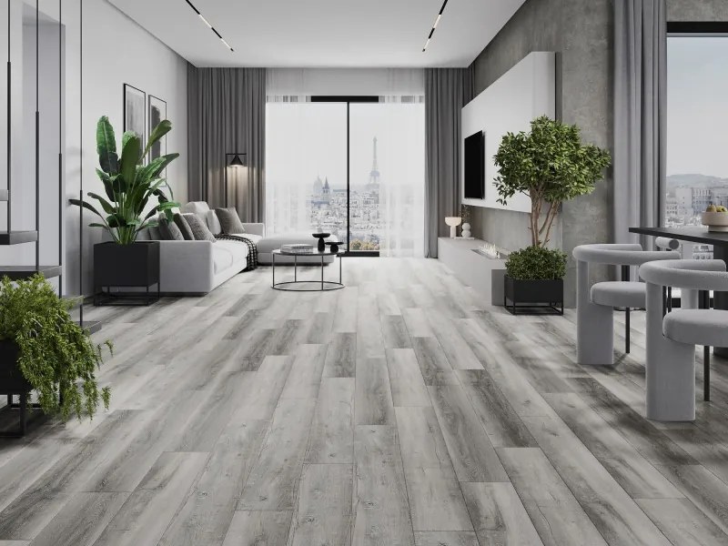 Mexen Santa Clara panele winylowe 1240 x 182 mm SPC 6,5 mm, podkład IXPE 1,5 mm, 4 V-Fuga, Dąb - F1010-1240-182-505-4V1-01