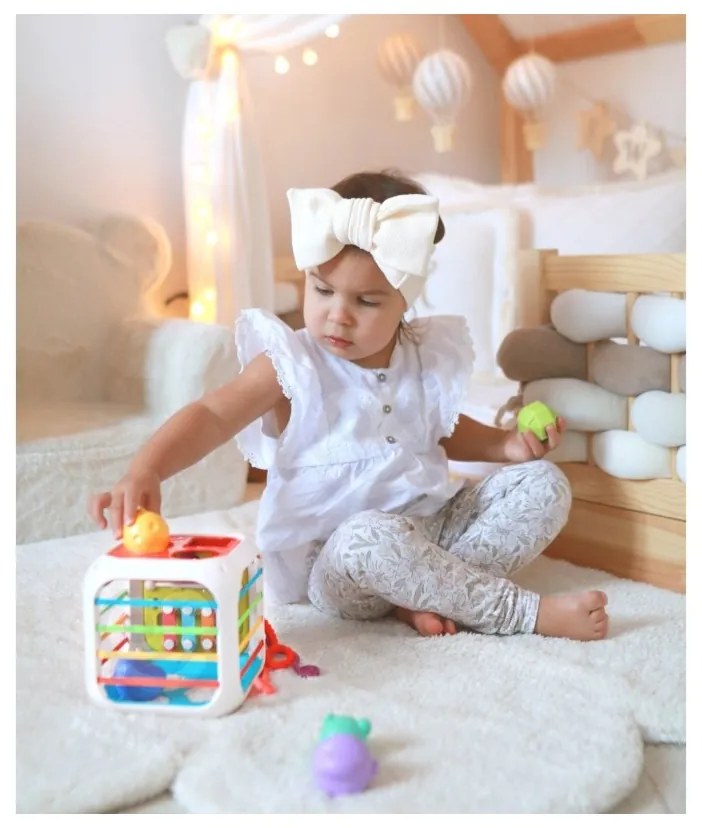Woopie baby sensoryczna edukacyjna kostka aktywności