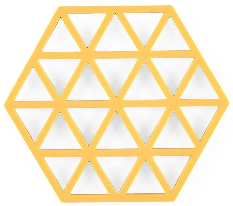 Silikonowa podkładka pod garnek 16x14 cm Triangles – Zone