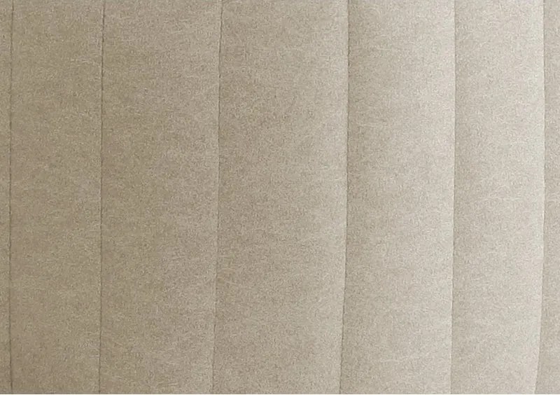 Pufa LAREN w kolorze kremowym w tkaninie CASTEL 03