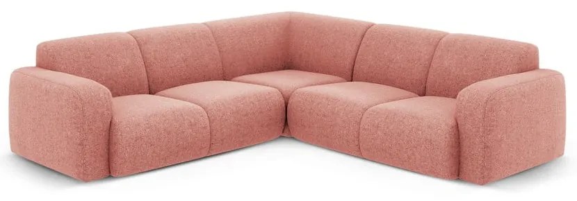 Różowy narożnik (strona zmienna/w kształcie litery L) Molino – Micadoni Home