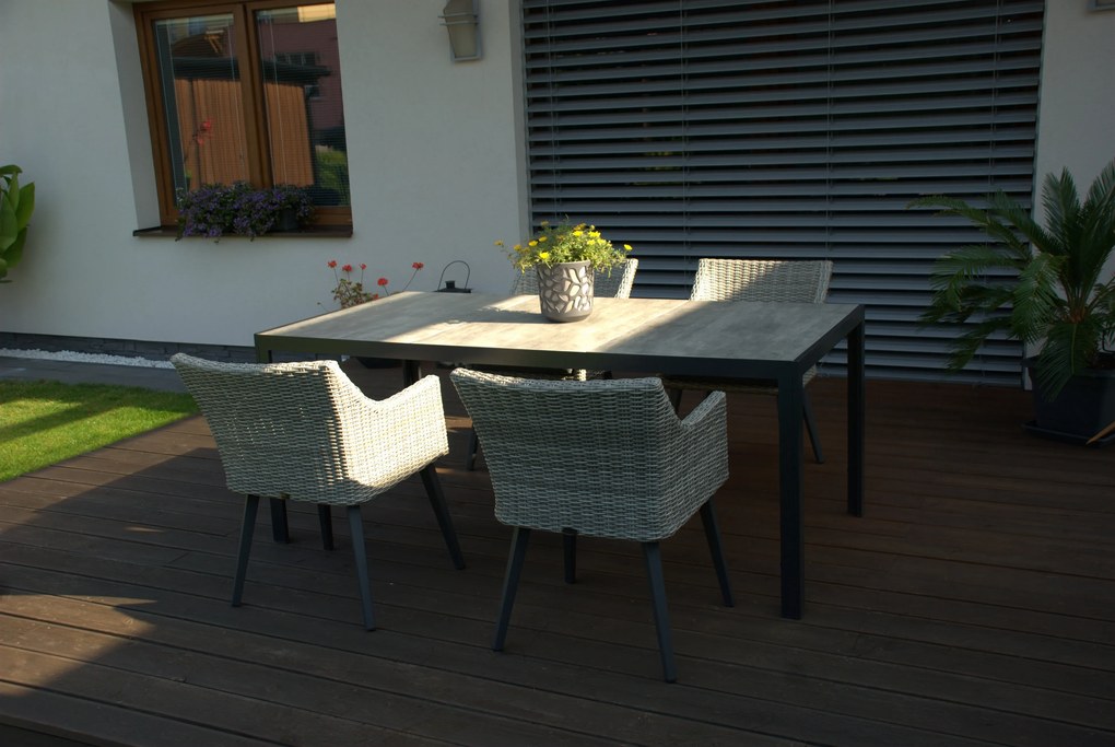 FLORENZ- ogrodowy fotel rattanowy - Towar rozpakowany (N371)