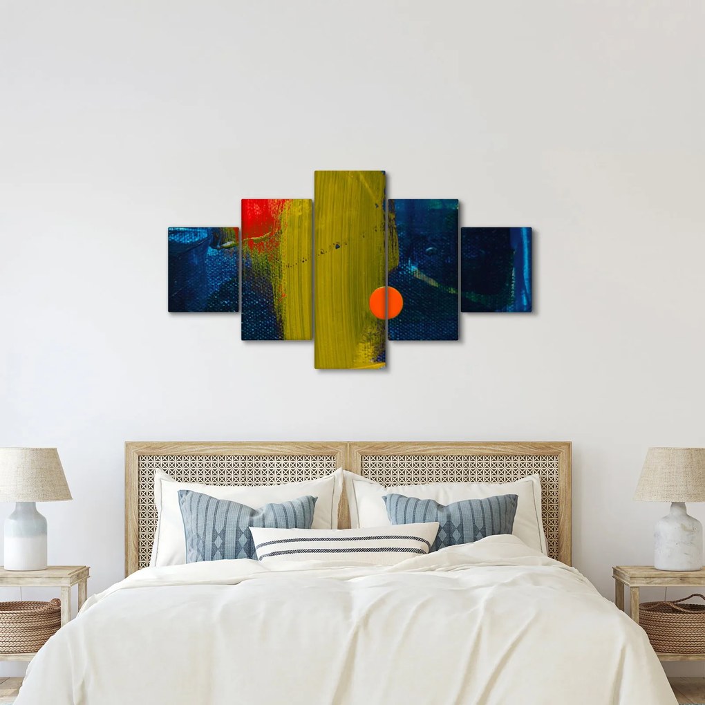 Kolorowy obraz (125x70 cm)