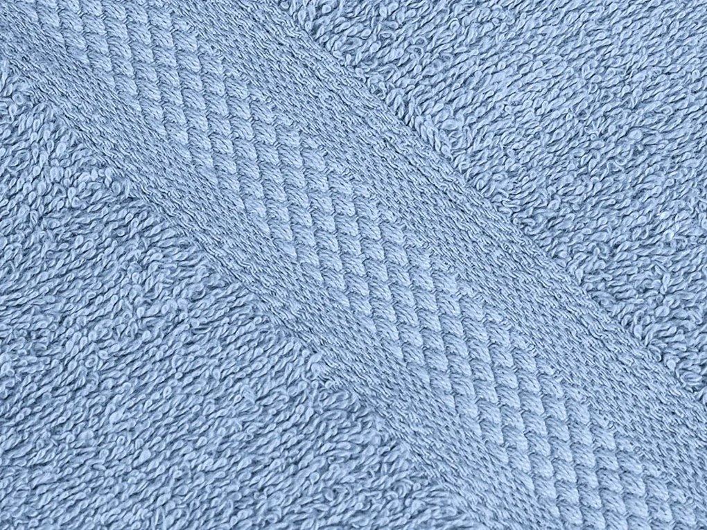 1x Ręcznik kąpielowy CLARYSSE ELEGANCE 70x140 cm + 1x ręcznik CLARYSSE 60x110 cm 100% bawełna, niebieska