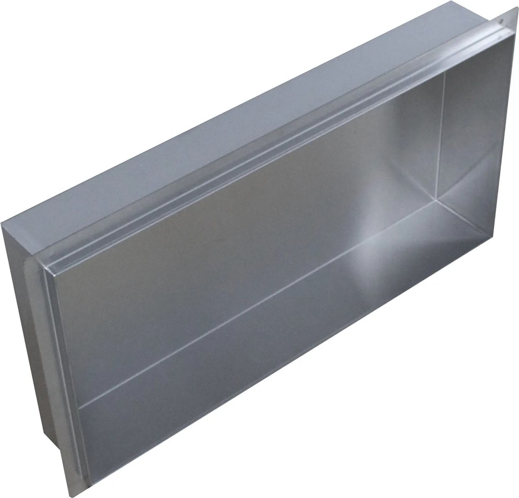 Półka wnękowa ścienna ze stali nierdzewnej BS603010