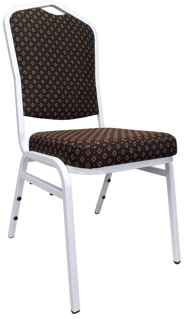 Krzesło Vega tkanina Sparta bankietowe konferencyjne stelaż metalowy