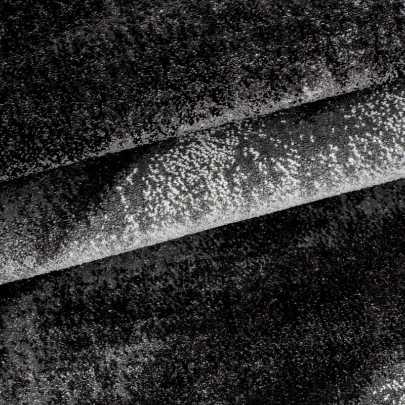 Dywan nowoczesny Lima czarny 80 cm x 300 cm