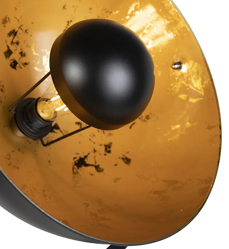 Inteligentna lampa podłogowa na trójnogu czarna w tym Wi-Fi A60 - Magna 40 Eglip