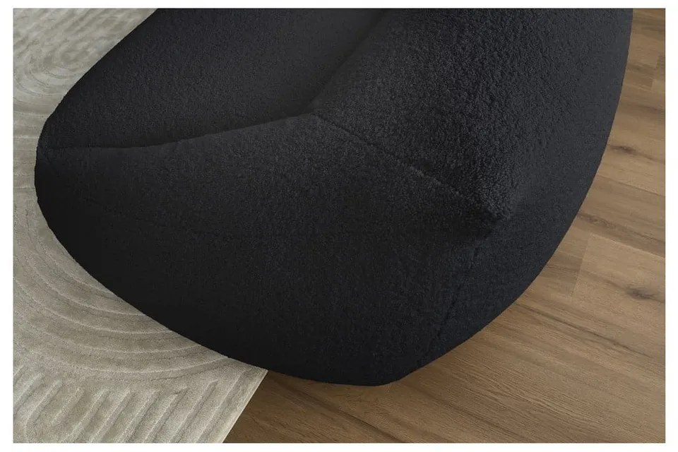 Czarny worek do siedzenia Lilibet – Bobochic Paris