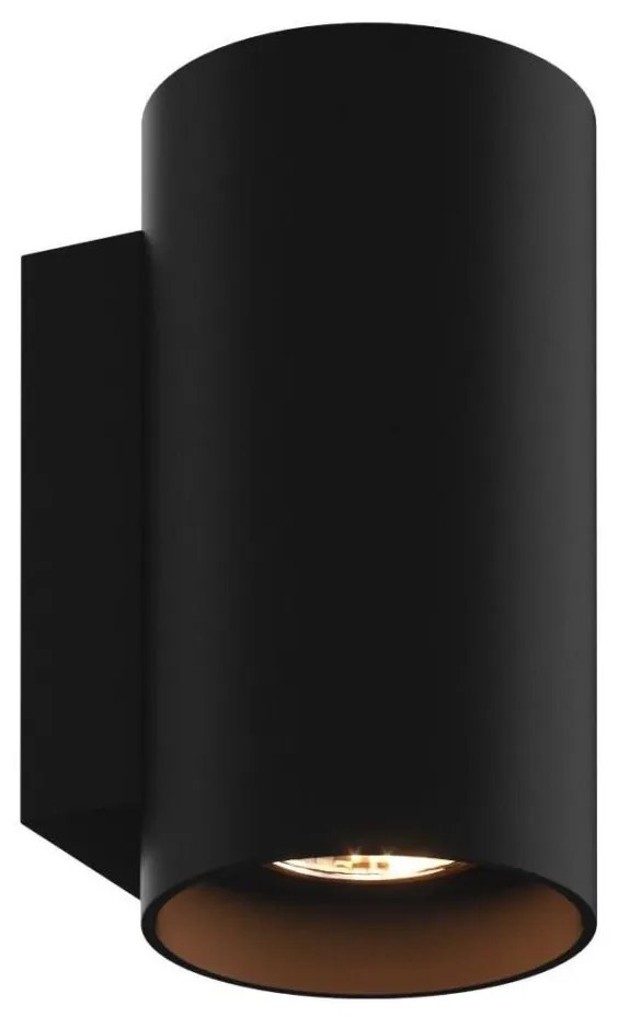 Zuma Line 92696-N - Kinkiet SANDY WL 2xGU10/50W/230V czarny