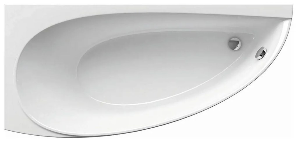Ravak CQ01000000 - Wanna narożna AVOCADO 160x75 cm akryl/biała