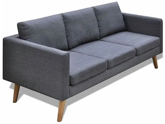 Sofa 3-osobowa Imex 3L - ciemny szary