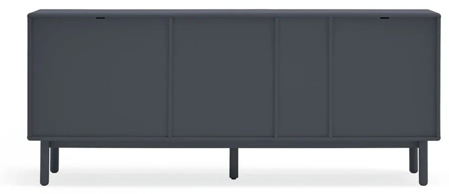 Ciemnoszara wysoka komoda 180x76 cm Corvo – Teulat