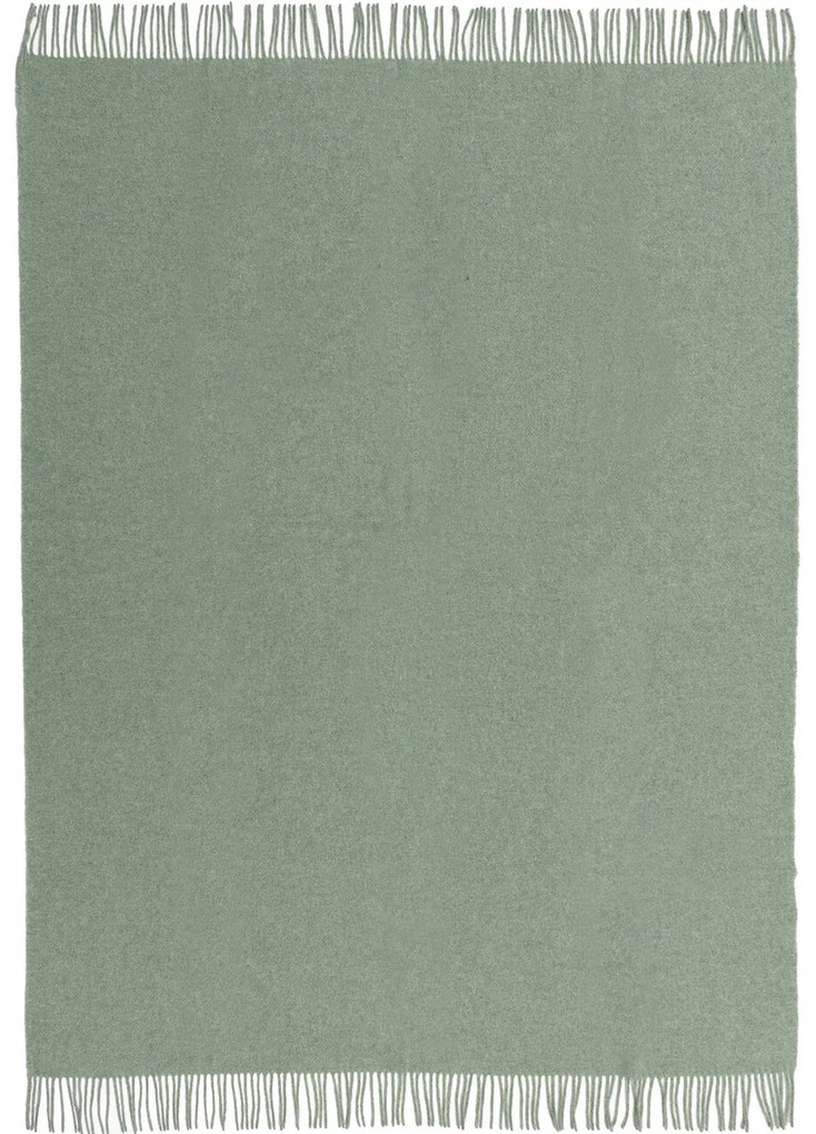 Pled Zelandia 140x200cm melange smoke green
