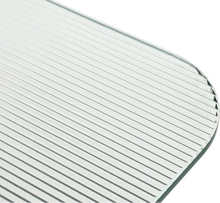 Bordowy stolik ze szklanym blatem 55x105 cm Kob – noo.ma