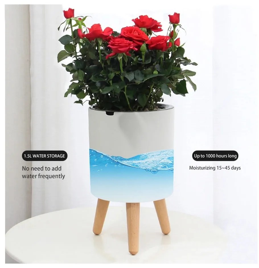 Plastikowa doniczka samonawadniająca ø 19 cm Calla – Tomasucci