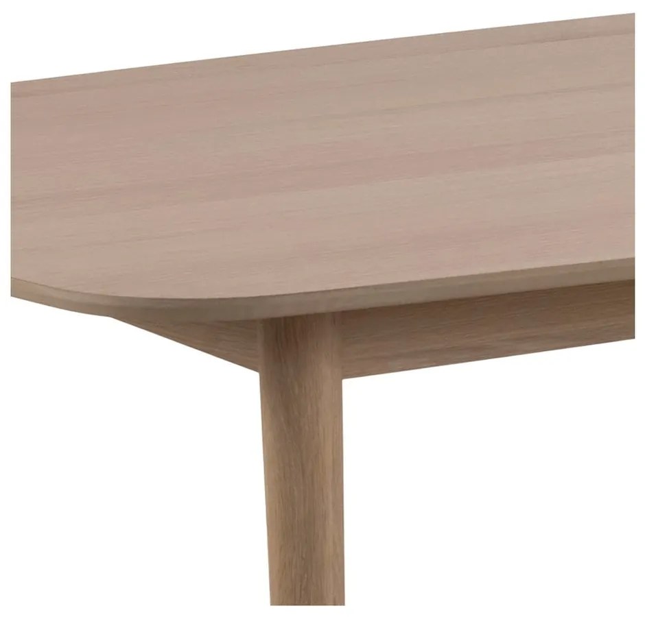 Stół rozkładany z blatem w dekorze dębu 210x100 cm Aston – Actona