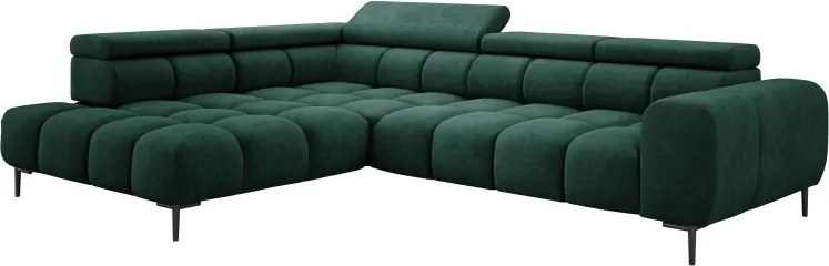 Narożnik PLAZA L Lewostronny w tkaninie CLOUD 39 WERSAL