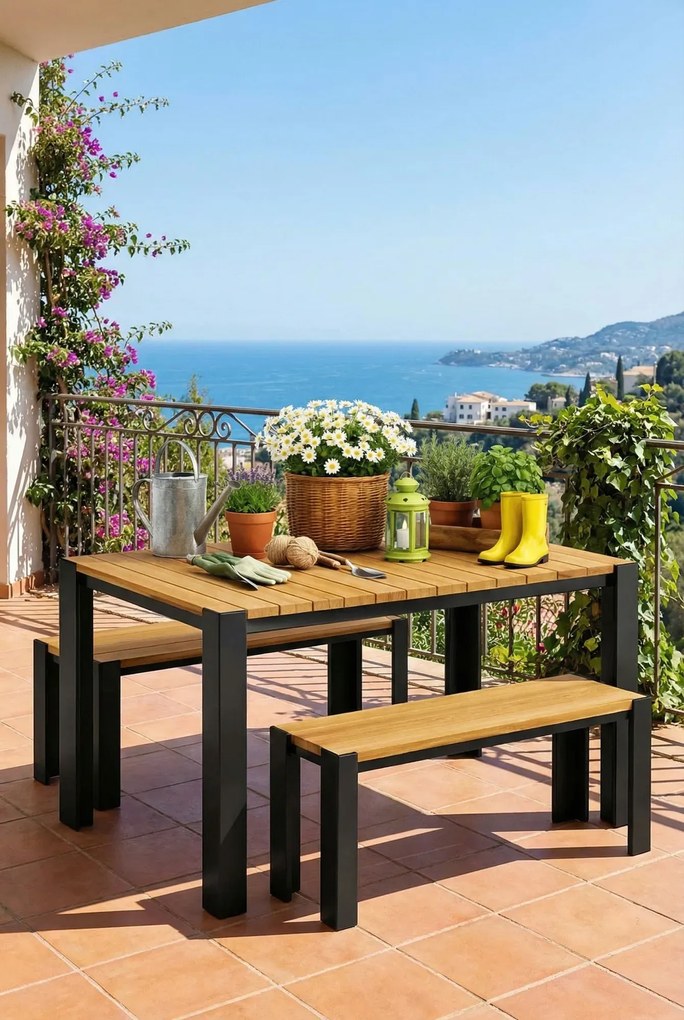 Klasyczny stół na taras 180 cm F8-N82