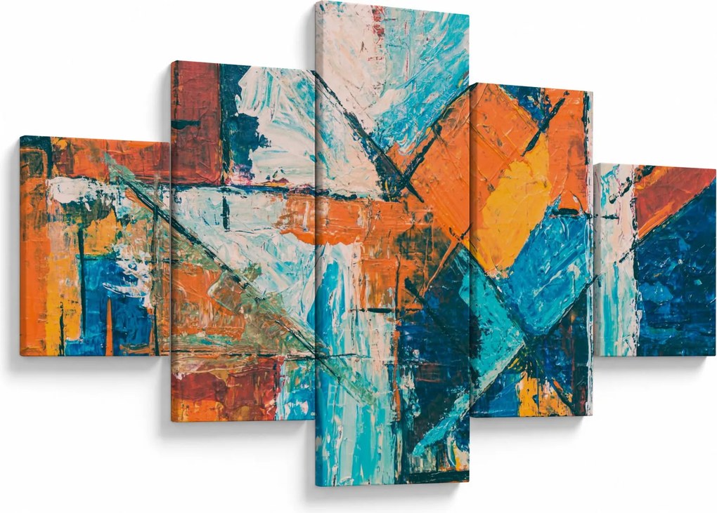 Obraz - Abstrakcja (125x70 cm)