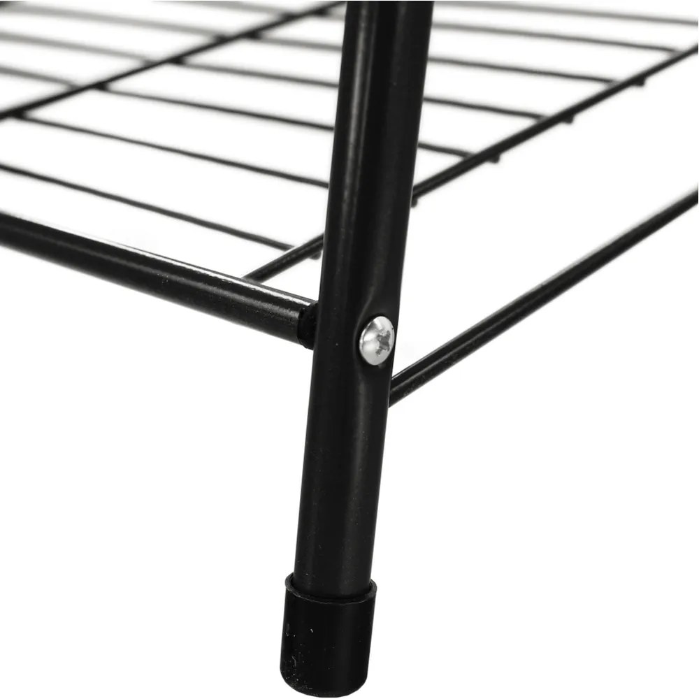 Regał metalowy Veruma, ciemnoszary