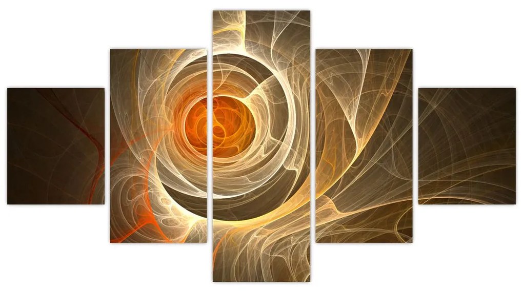Obraz abstrakcji (125x70 cm)