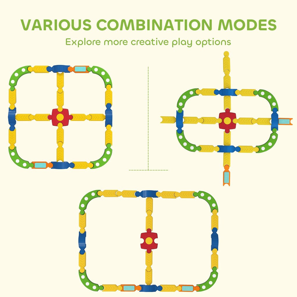 AIYAPLAY Balansujący balkon dla dzieci, interaktywna konstrukcja, antypoślizgowa, plastikowa, kolorowa