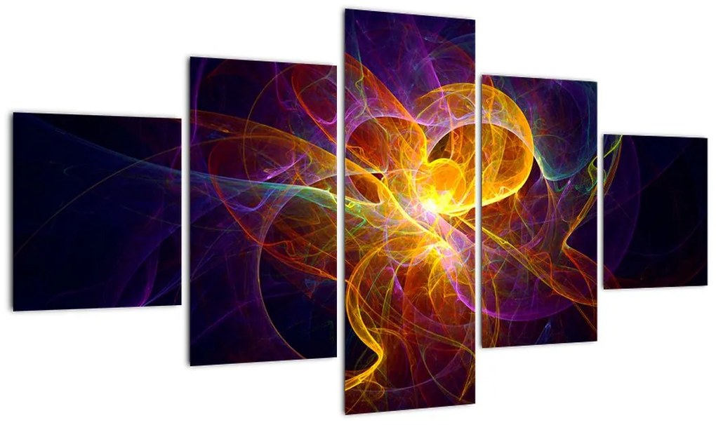 Abstrakcyjny obraz (125x70 cm)