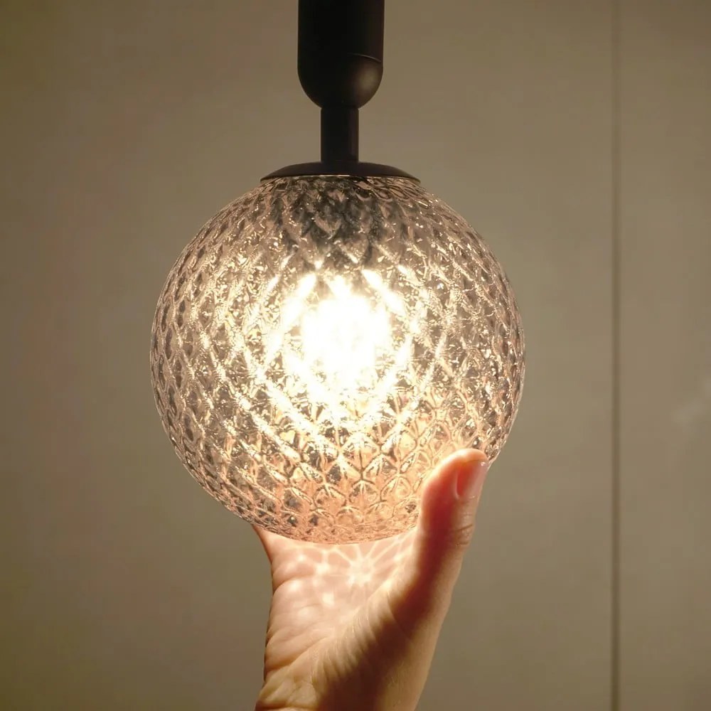 Czarna lampa wisząca SULION Musa, wys. 150 cm