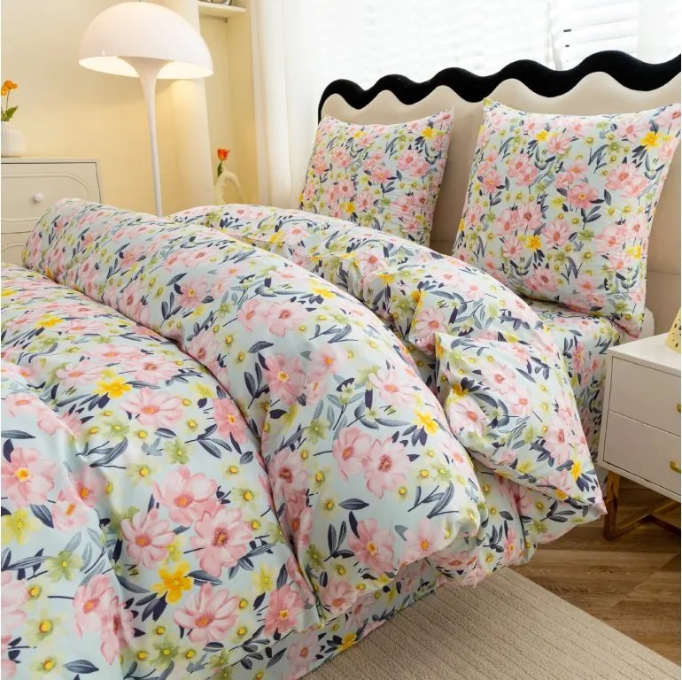 PrzytulneMieszkanie.pl PrzytulneMieszkanie.pl Pościel z mikrowłókna GARDENIA, kolorowa Rozmiar pościeli: 2 szt 70 x 80 cm | 160 x 200 cm