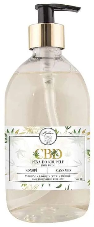 Bohemia Gifts Płyn do kąpieli z CBD, 500 ml