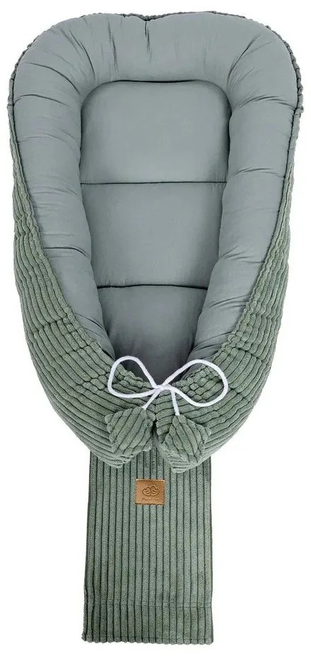 Zielony kokon dla niemowląt 55x83 cm – Meowbaby