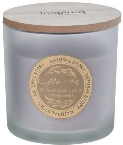 Świeczka w szkle Natural story Incense Sandalwood