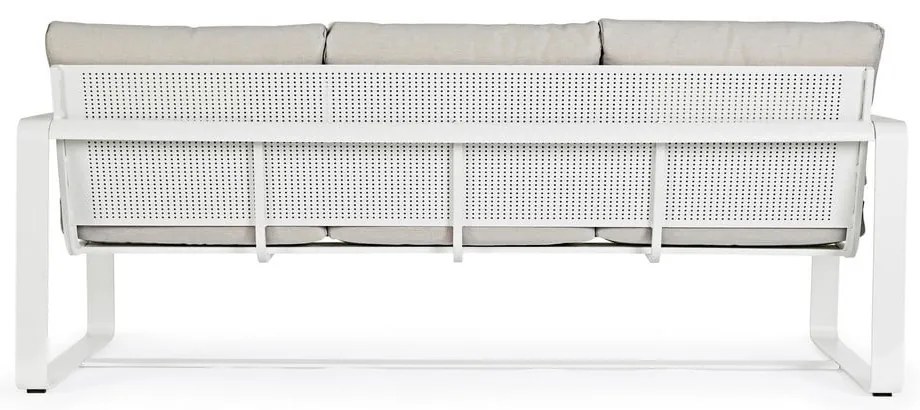 Biała aluminiowa sofa ogrodowa Merrigan – Bizzotto