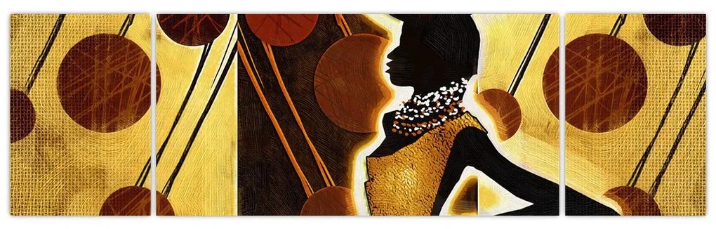 Obraz artystycznego malarstwa starożytnego (170x50 cm)