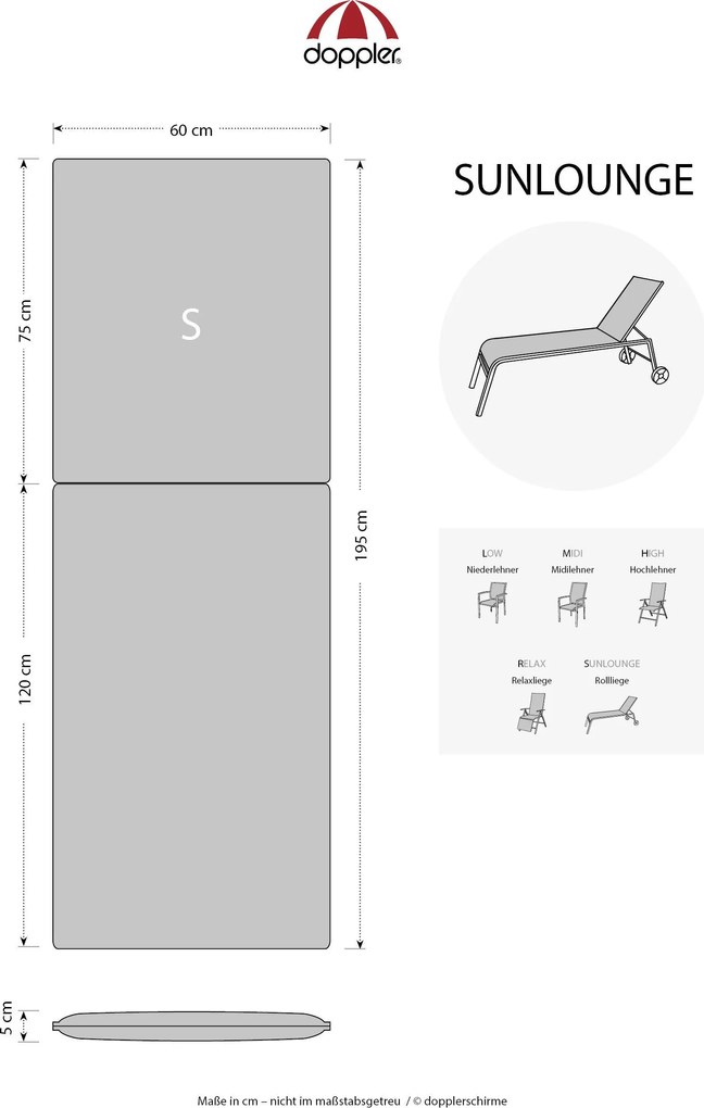 Doppler SPOT 4931 poduszka na leżak