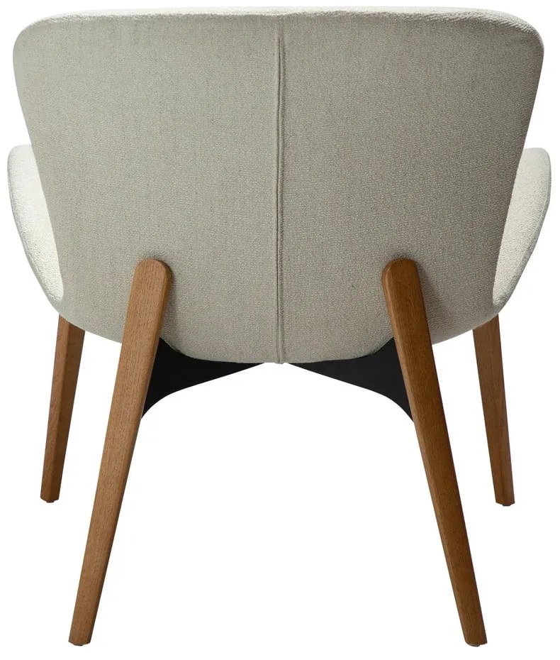 Kremowy fotel z materiału bouclé Paragon – DAN-FORM Denmark