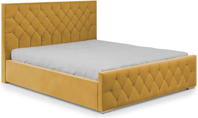 Łóżko Mona I 180 w tkaninie Magic Velvet 2290