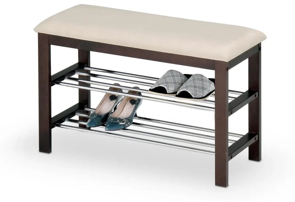 Stojak na obuwie ST-3 wenge/kremowy HALMAR
