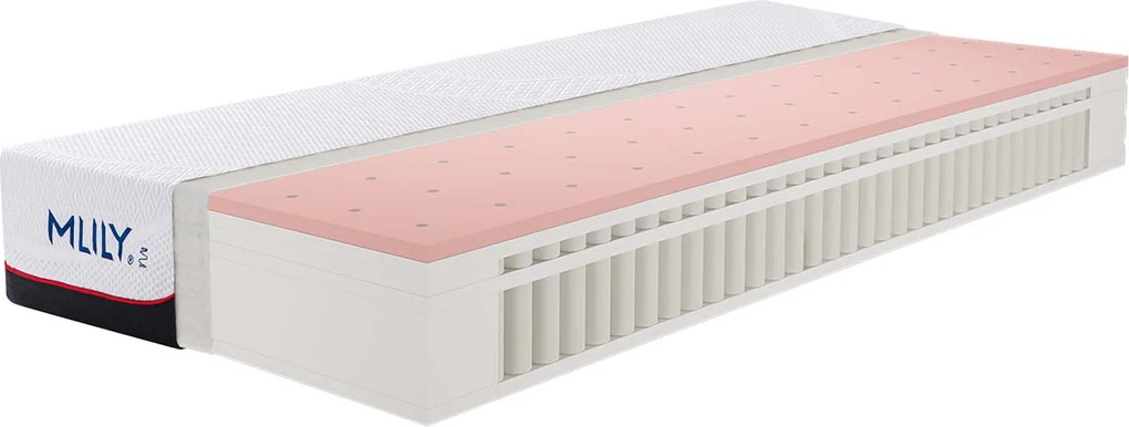 Materac hybrydowy Mlily Supreme 27cm 90x200 cm