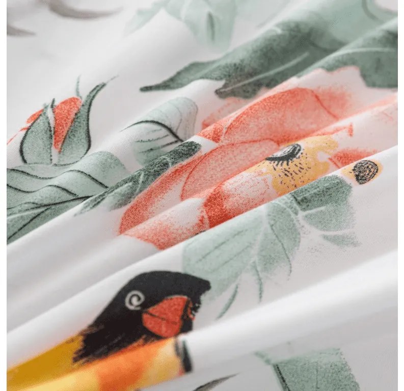 PrzytulneMieszkanie.pl PrzytulneMieszkanie.pl Pościel z mikrofibry PETALIA kolorowa Rozmiar pościeli: 2 szt 70 x 90 cm | 200 x 220 cm